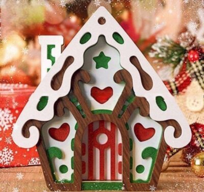 Gingerbread House Christmas Decoration