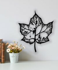 Leaf wall decor