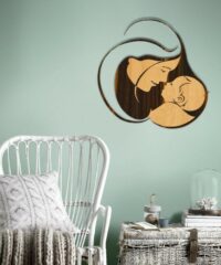 Mother with baby wall decor