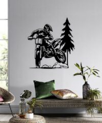 Motorcycle wall decor