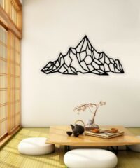 Mountain wall decor