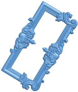 Picture frame with rounded corners