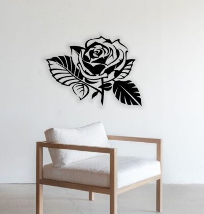 Rose wall decor