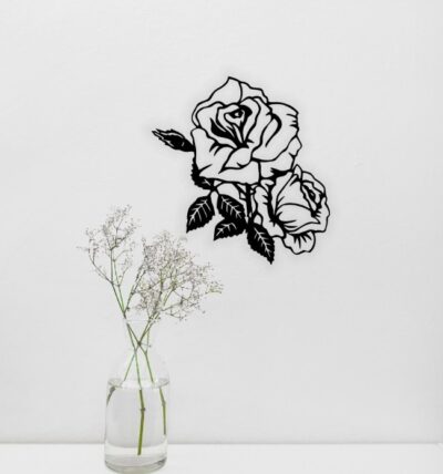 Rose wall decor