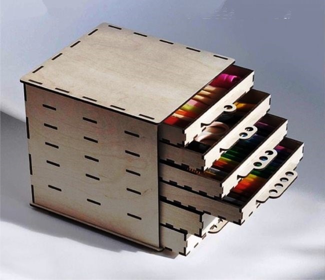 Box six drawer