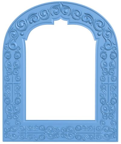 Catholicism arched window pattern