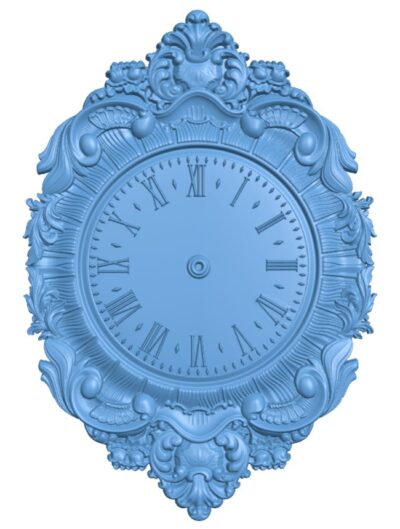 Clock symmetrical pattern