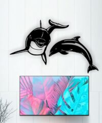 Dolphin wall decor