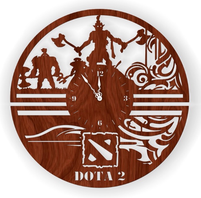 Dota wall clock