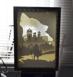 King of the North light box