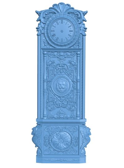 Lion tree clock