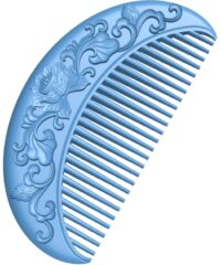 Lotus shaped comb