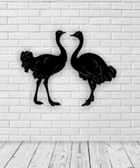 Ostrich wall decor