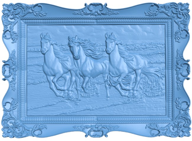 Picture of the three horses