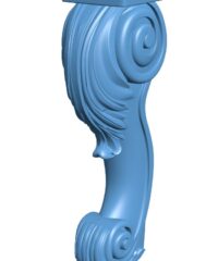 Spiral column foot pattern
