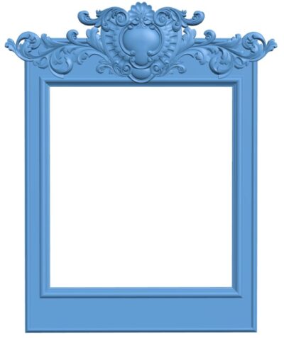 Square mirror frame pattern