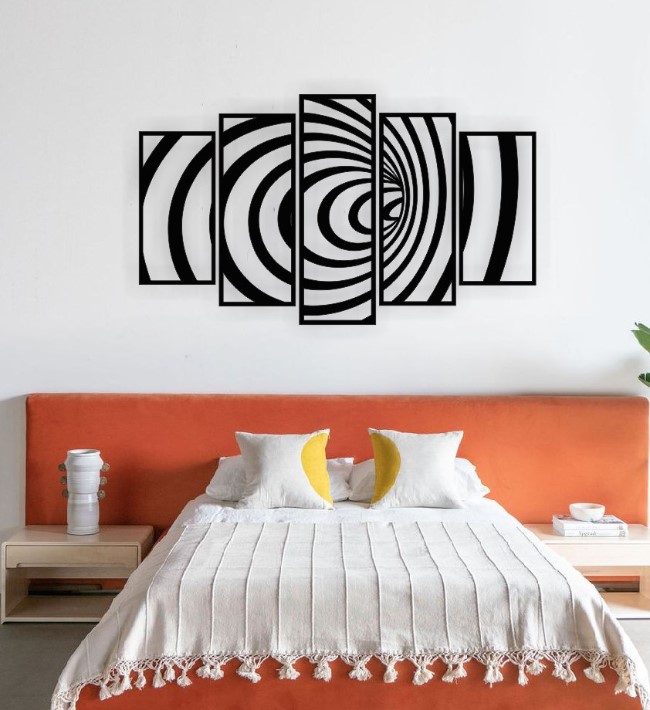 Swirl panel