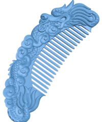 The dragon-shaped comb