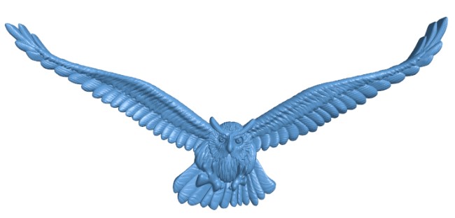 The owl bird of prey