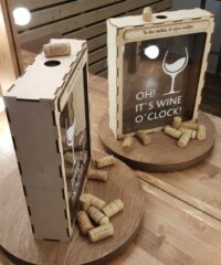 Wine cork box