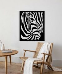 Zebra wall decor