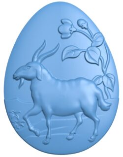 A goat-shaped egg (2)