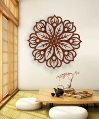 Flower mandala wall decor