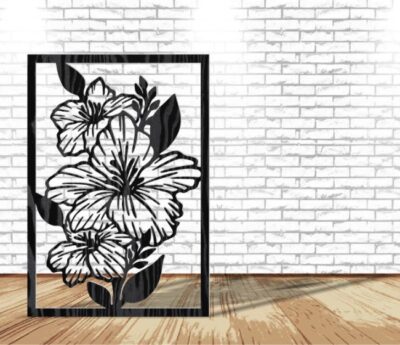 Flower panel