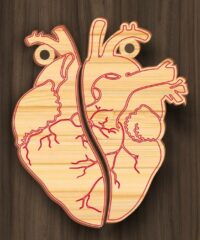 Heart keychain