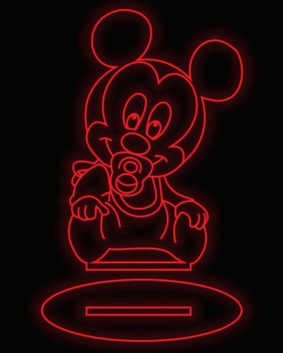 Illusion led lamp Minnie