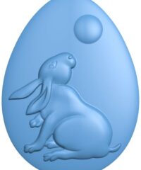 Rabbit-shaped egg (2)