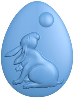 Rabbit-shaped egg (2)