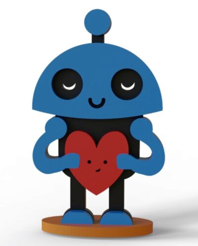 Robot with heart