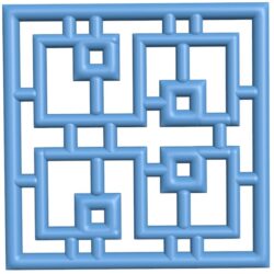 Square pattern (4)