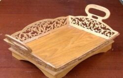 Tray with handle