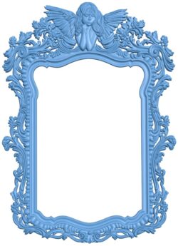 Angel picture frame