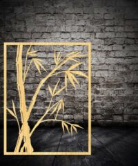 Bamboo wall decor