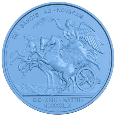 Chariot Athena Medallion