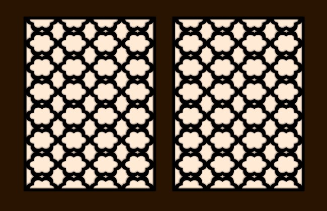 Design pattern panel screen