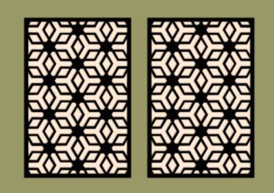 Design pattern panel screen