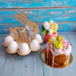 Easter Bunny Egg Holder Template