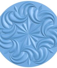 Flower pattern circle (9)