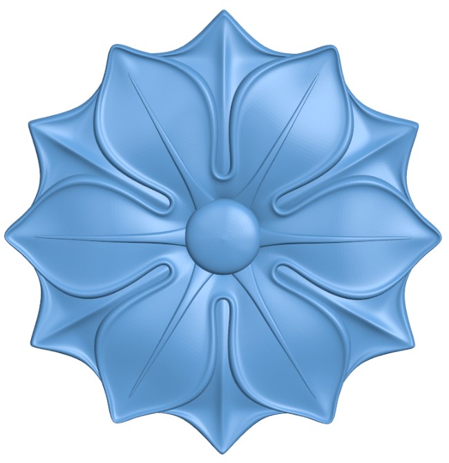 Flower-shaped pattern