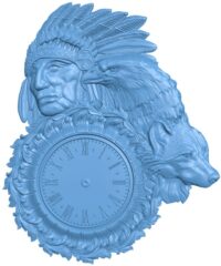 Indian wall clock