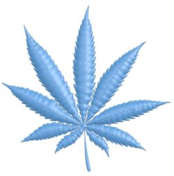 Marijuana leaf (2)