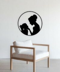 Mom and daughter wall decor