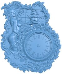 Pattern wall clock