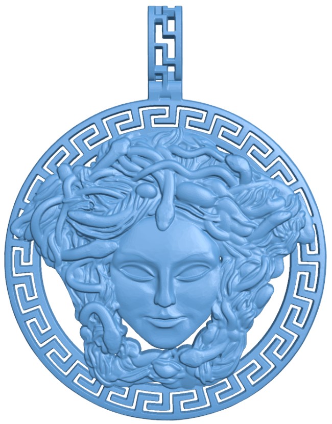 The pendant is a snake goddess