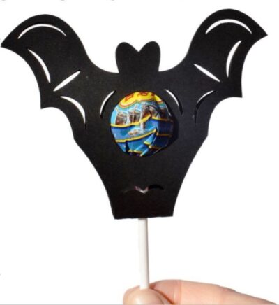 Bat halloween lollipop