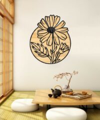 Flower wall decor